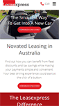 Mobile Screenshot of leasexpress.com.au