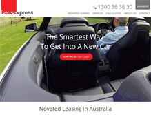 Tablet Screenshot of leasexpress.com.au